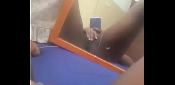  Horny kenya lady masturbates